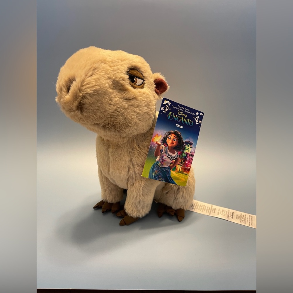 Disney Encanto Capybara Plush with Brown and Cream Fur